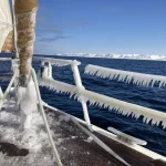 Cold day on the sailboat
