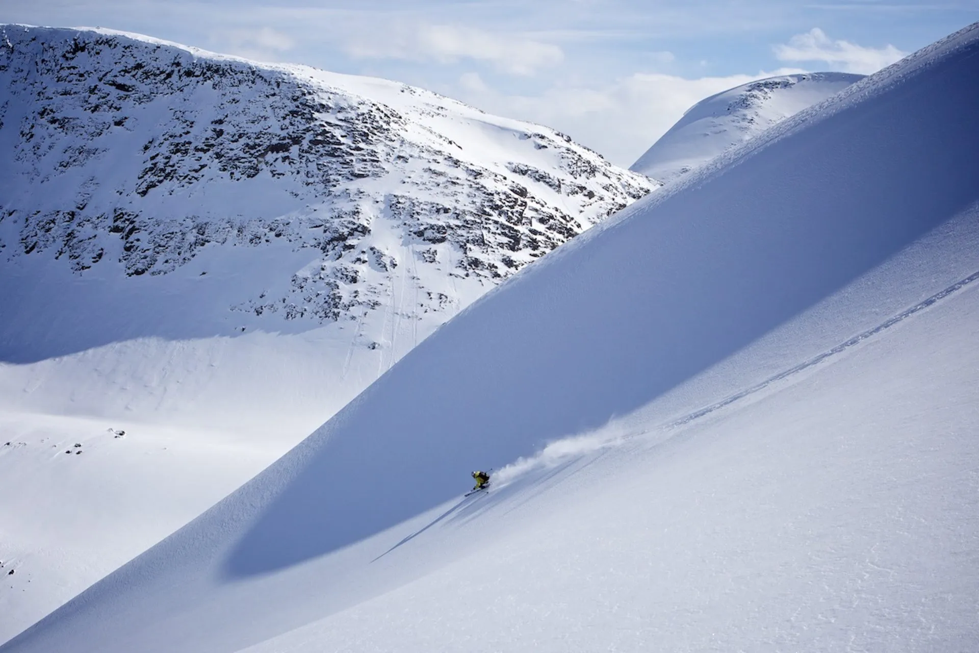 Fresh powder snow