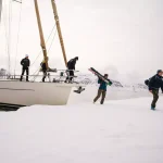 Bereit zum Skifahren